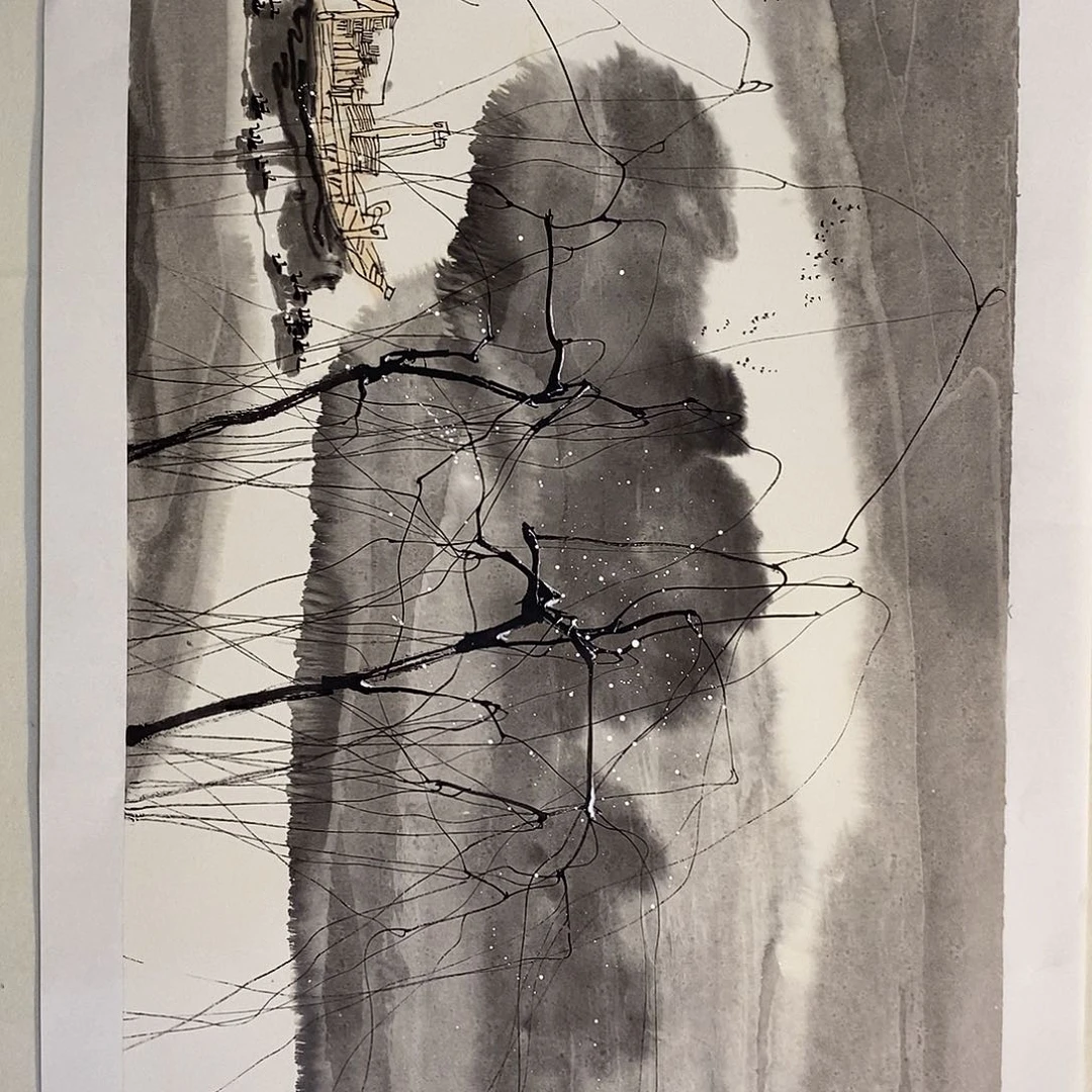 国画小*陆天宁老师国画作品