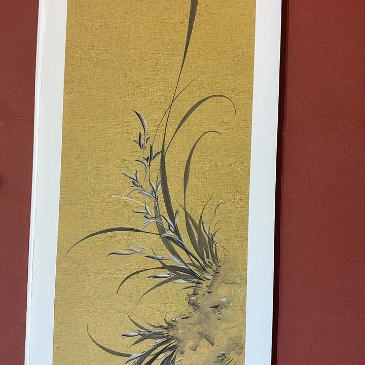 国画听兰老师花鸟