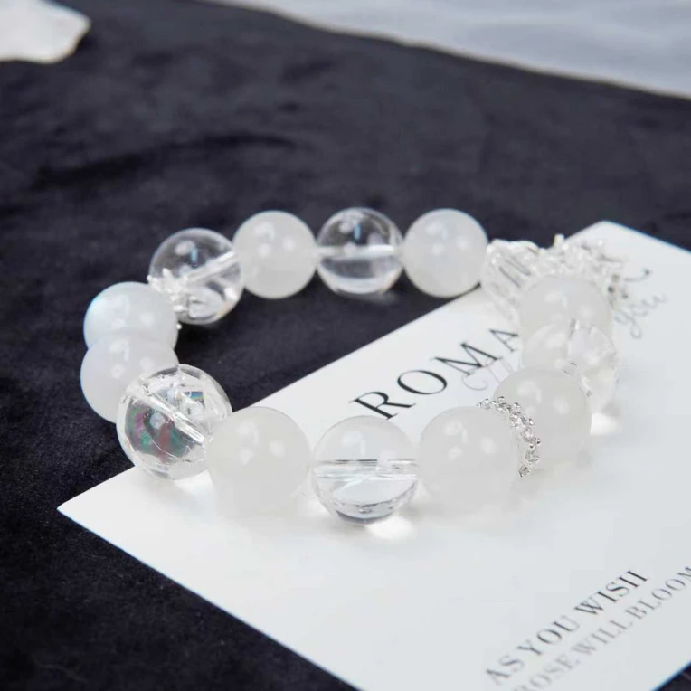 【云间白晶】白阿塞+蓝月光 颜色微差