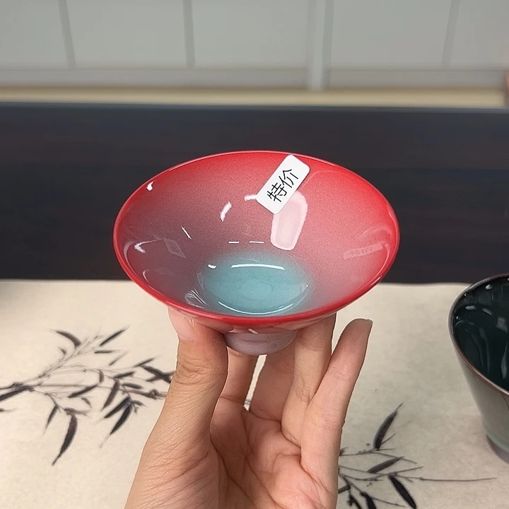 龙泉云间青瓷小米茶器