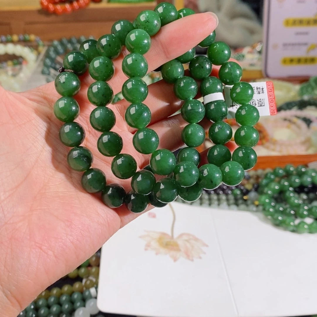 和田玉手串多样性拍一发一未镶嵌