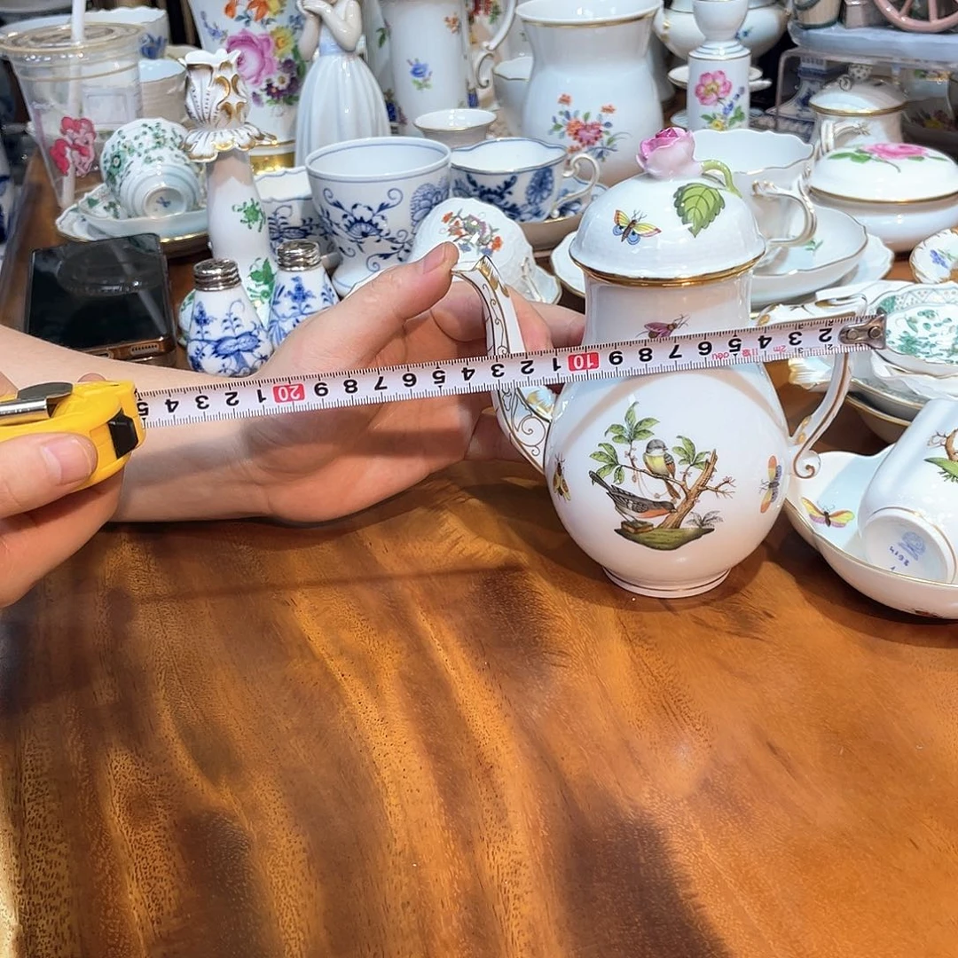 瓷片中古赫伦摩卡壶