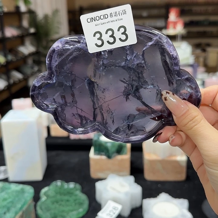 333紫莹石小云朵新货