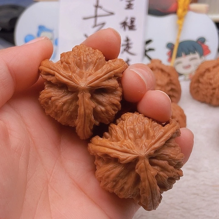吊坠文玩核桃.**е三棱