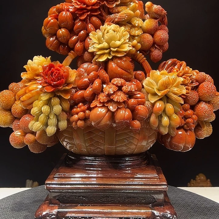 诗***下寿山石寿山石雕刻工艺品