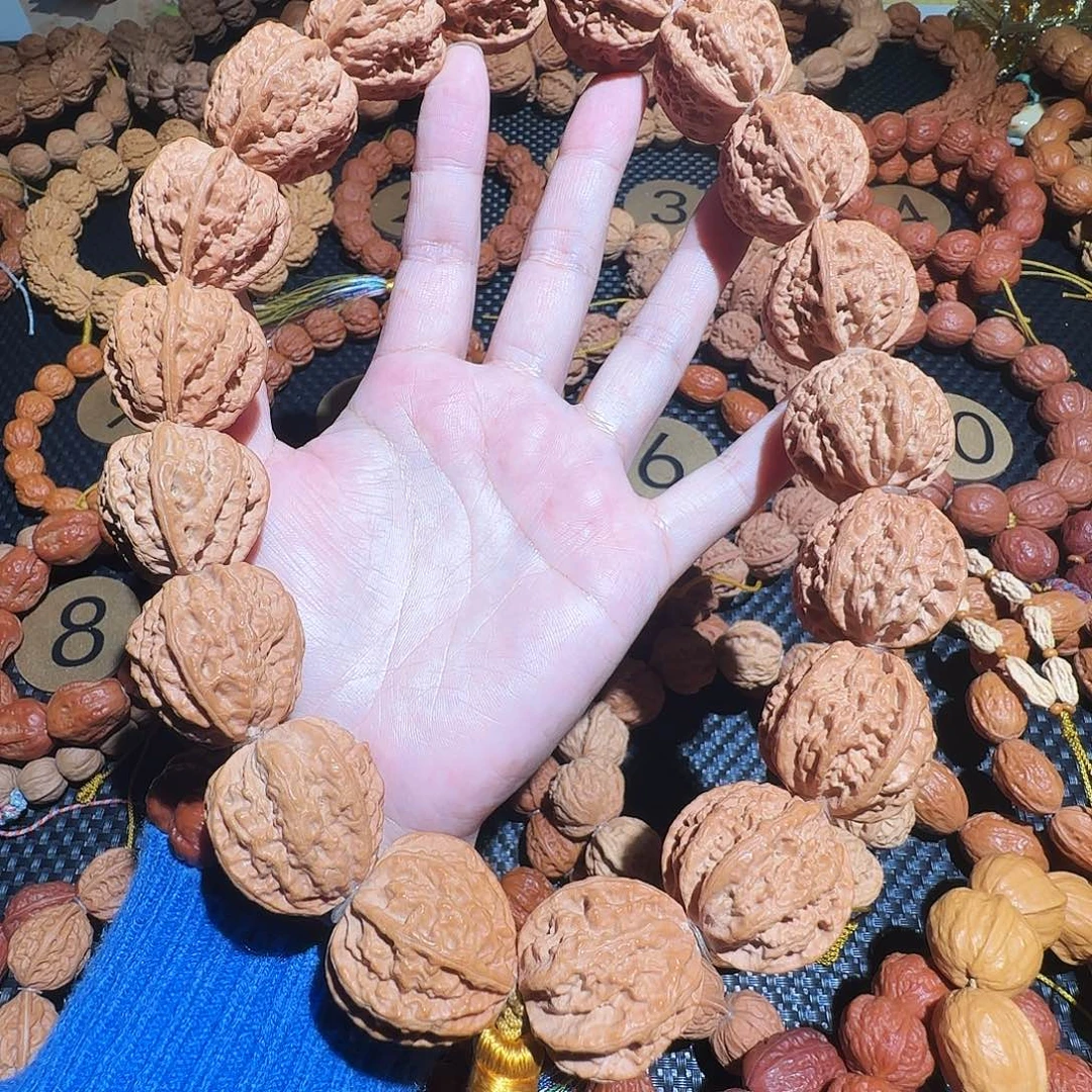 吊坠文玩核桃龙脊八棱