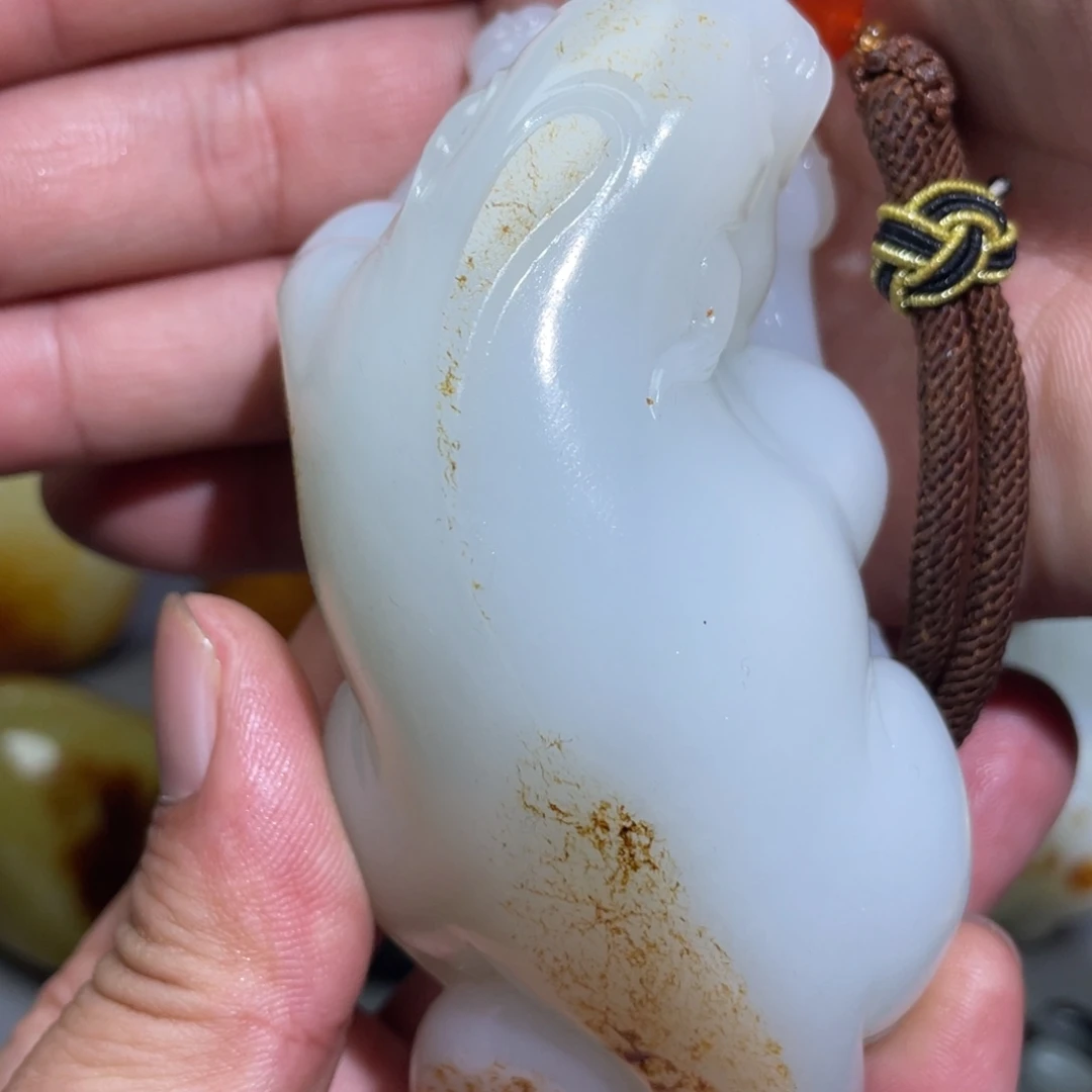 和田玉（糖玉）未镶嵌挂件