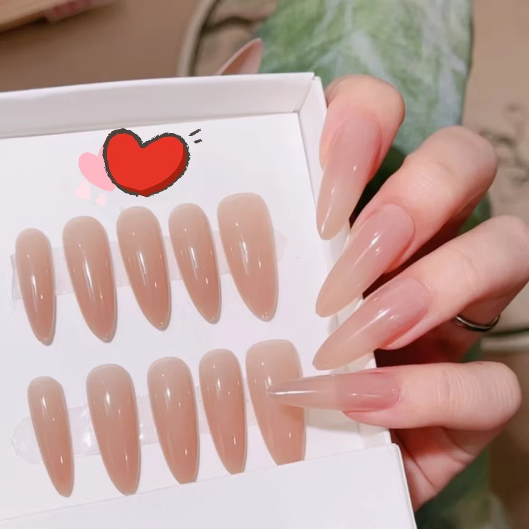 【华妃】63号配果冻胶经典款手工穿戴美甲