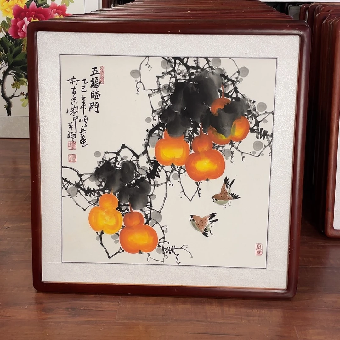 国画带框尺寸63*63厘米