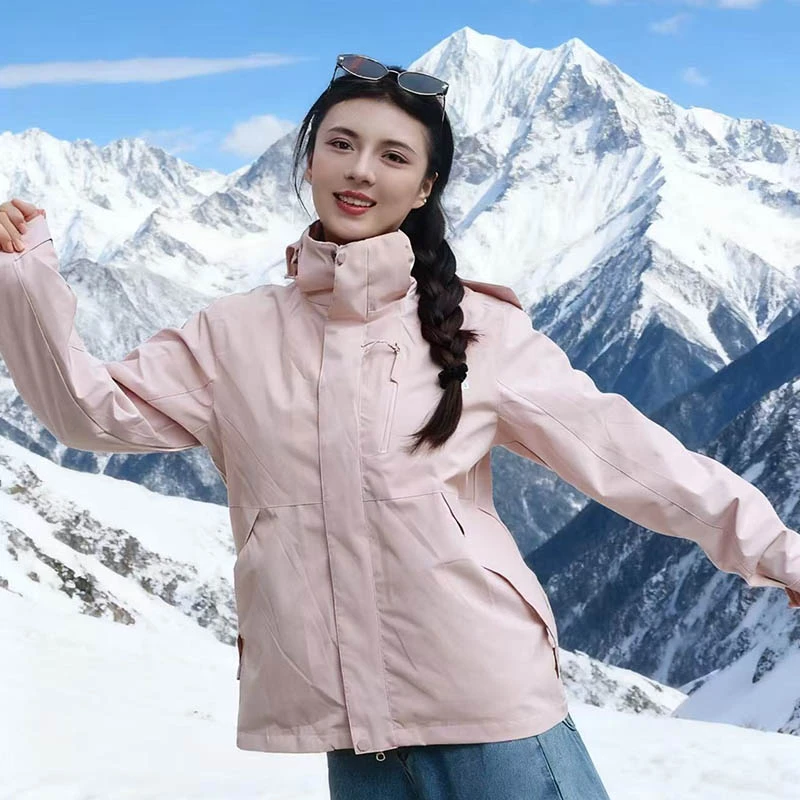 【婷婷专属】JEEPSPIRIT冲锋衣男女2025新款秋冬季防风三合一外套