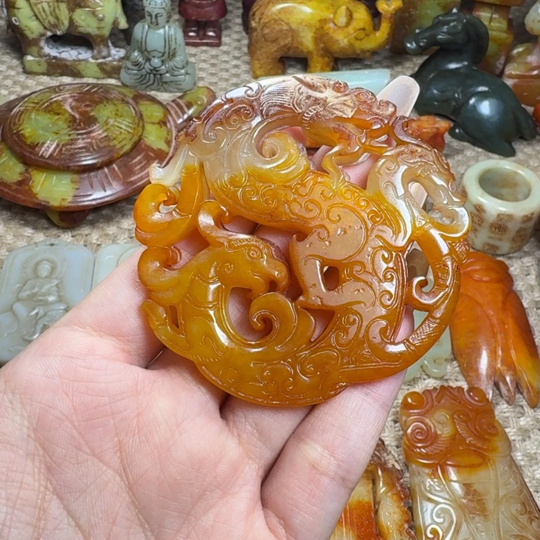 吊坠白玉菩提挂件
