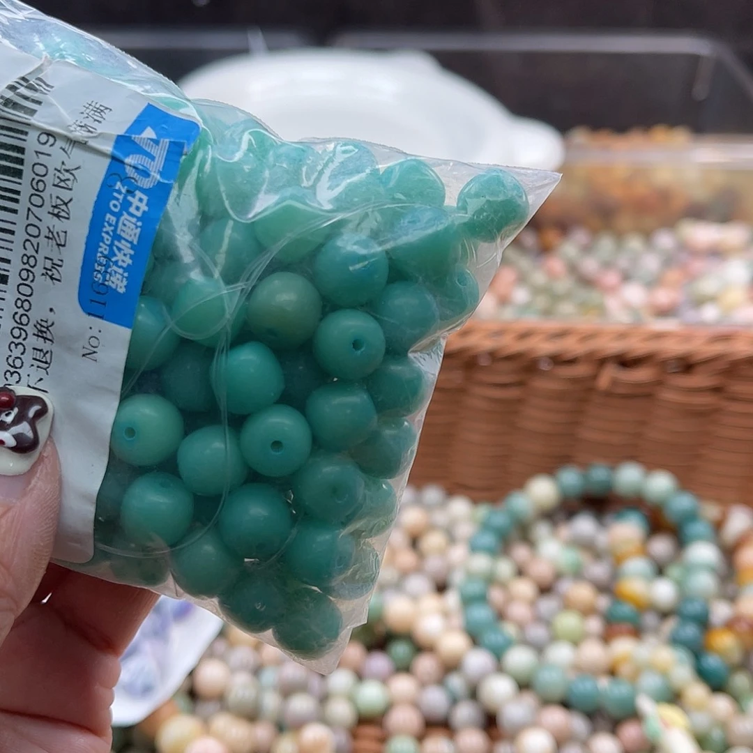 白玉菩提吊坠Z/10mm/100颗锅底