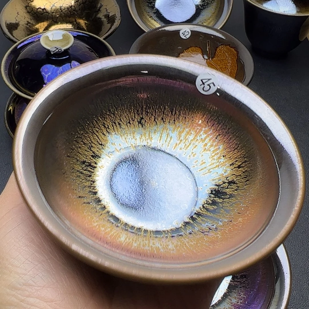 茶盏建窑建盏主人杯