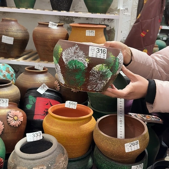 彩绘316高度13口径20