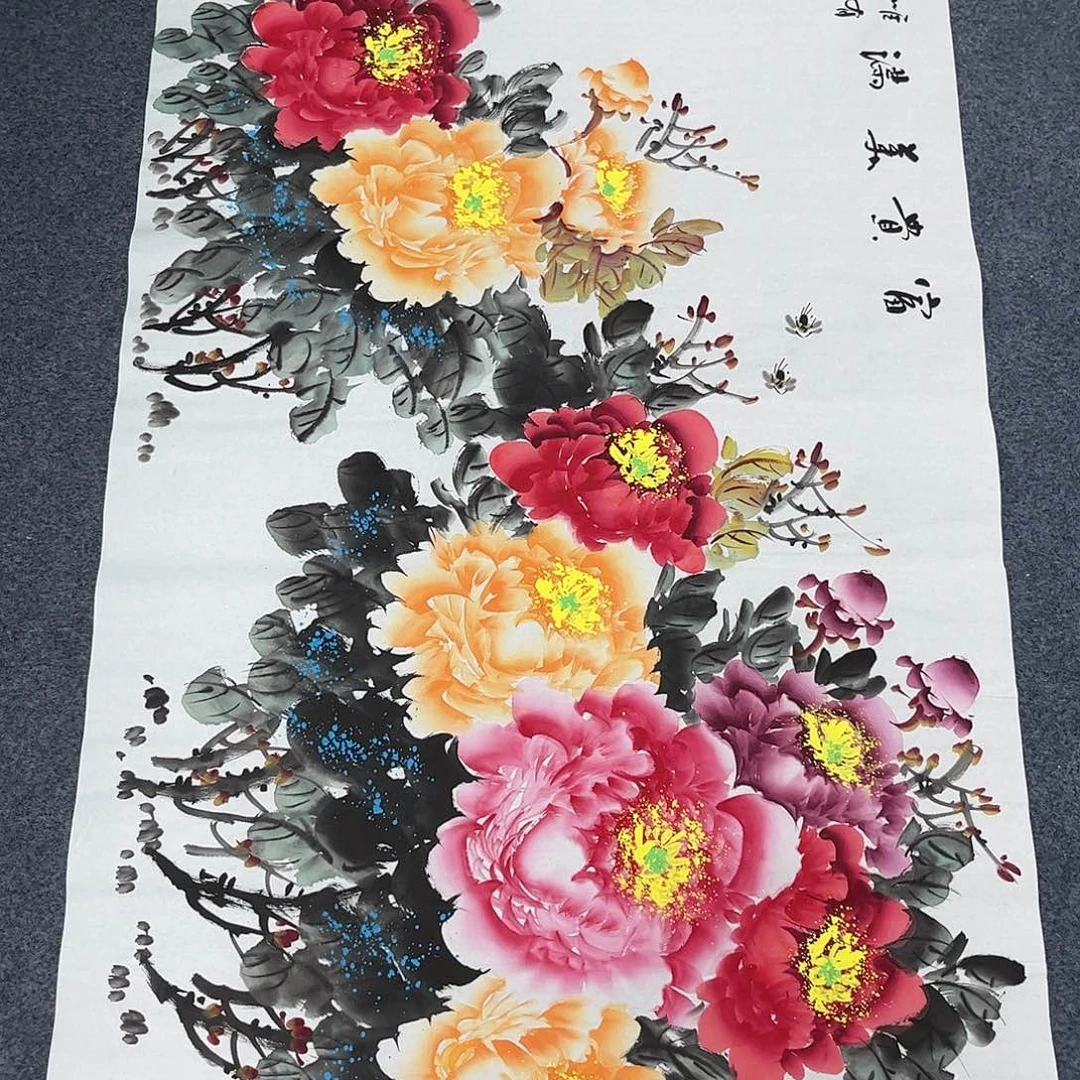 国画纯手绘国画作品