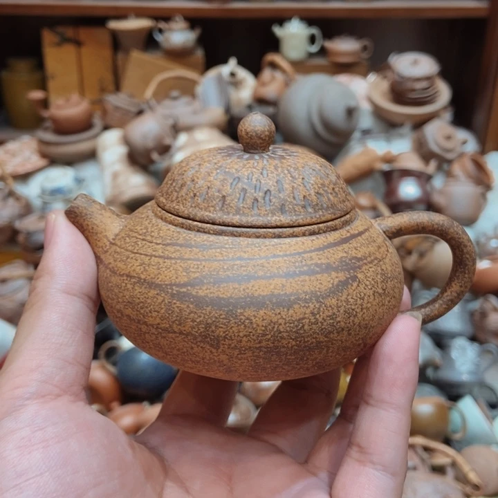 柴烧老岩泥高端茶器