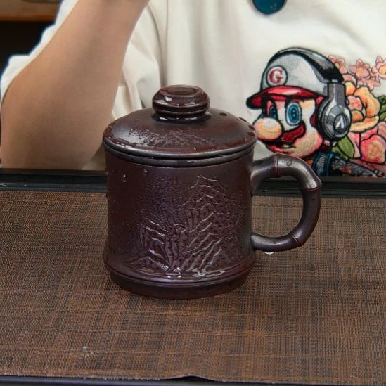 茶杯紫砂高货放漏