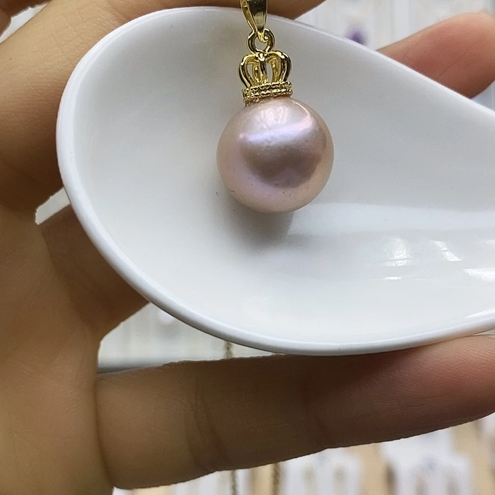 淡水珍珠颈饰合金