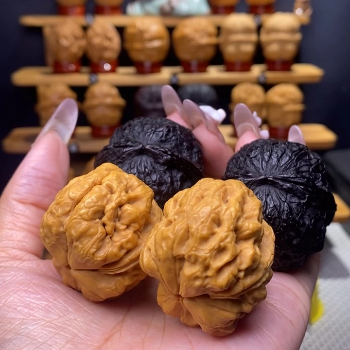 胡***祥文玩核桃把件1号灭霸40尺➕金丝绣球44尺