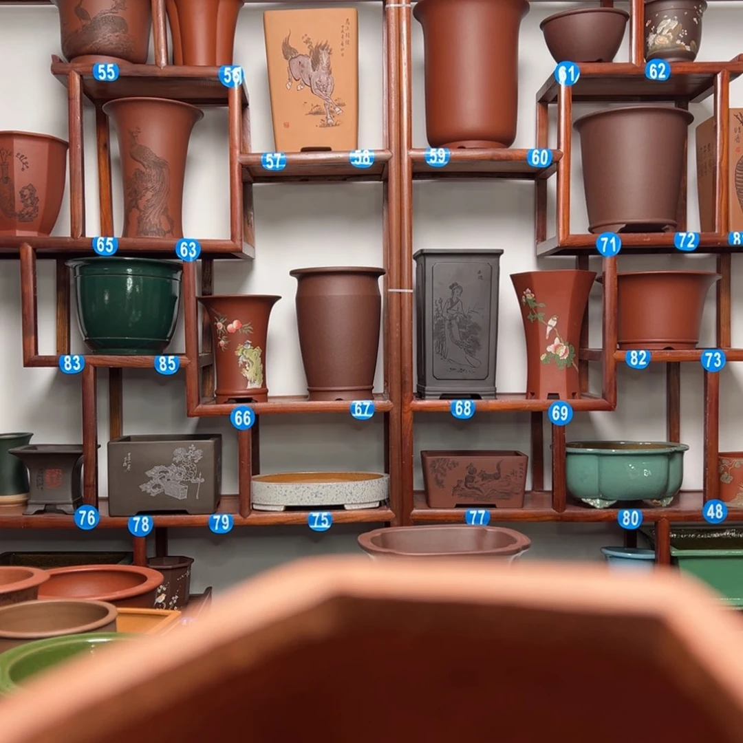 紫砂花盆九****）长方花盆