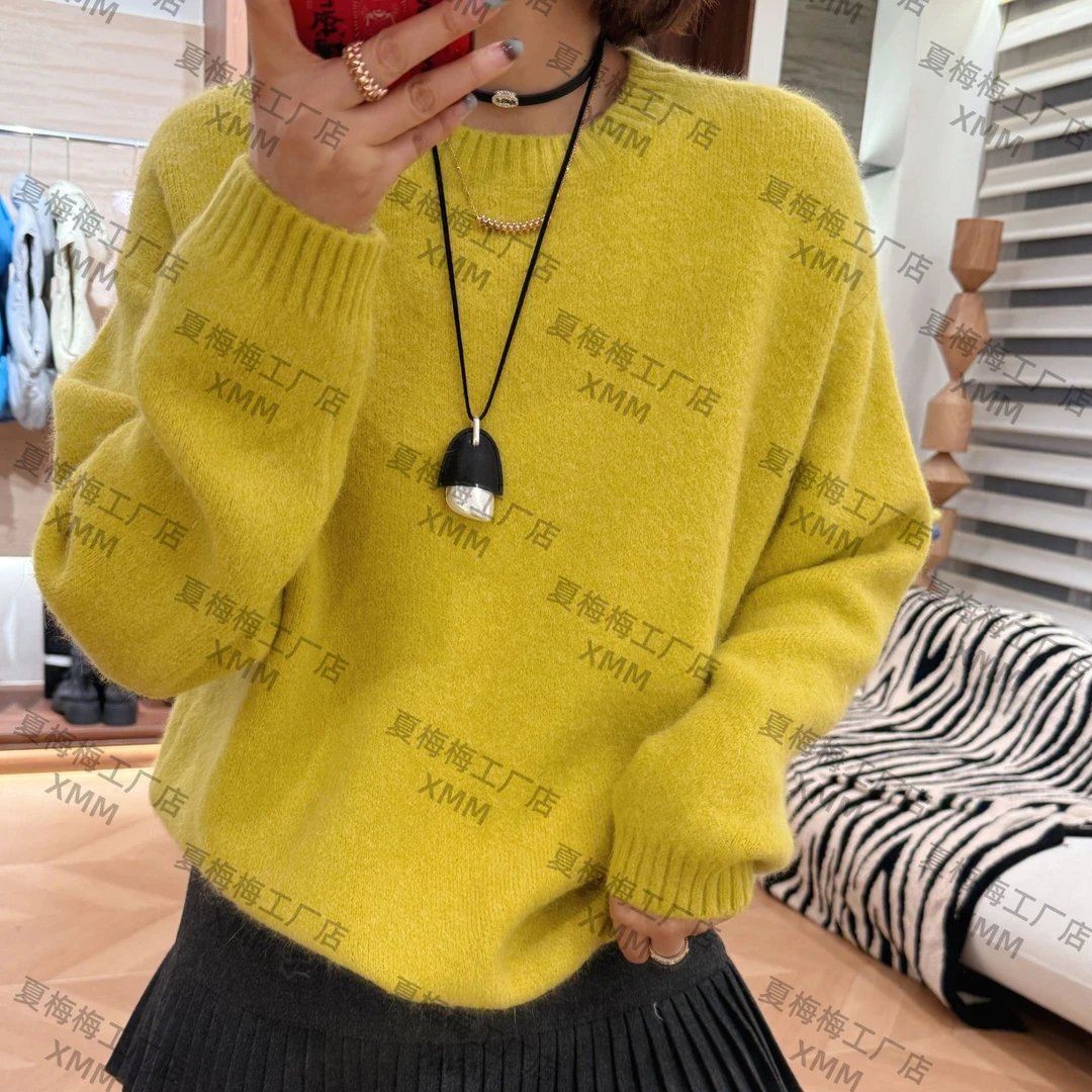 XMM.【兔毛毛衣】时尚百搭潮流宽松休闲风保暖冬季洋气慵懒风-G3312