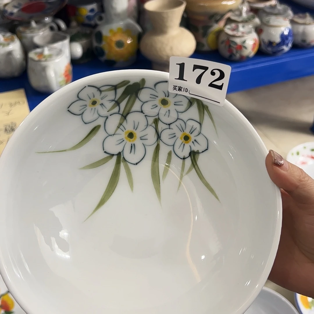 瓷片景德镇陶瓷手工手绘制作