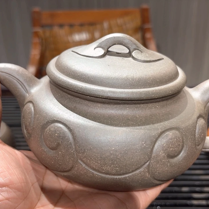 茶壶紫砂“***”青段400毫升