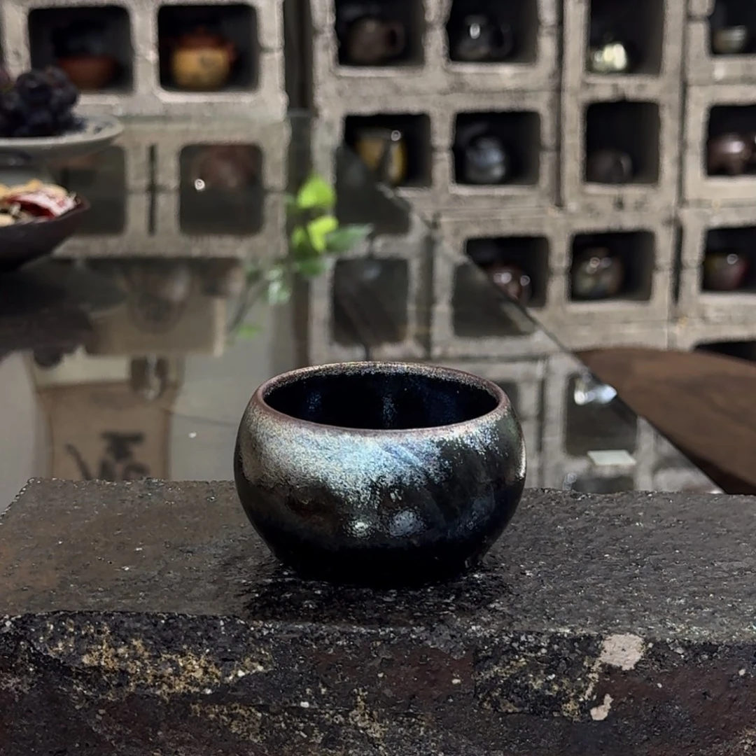 随***d建水紫陶紫泥柴烧茶具