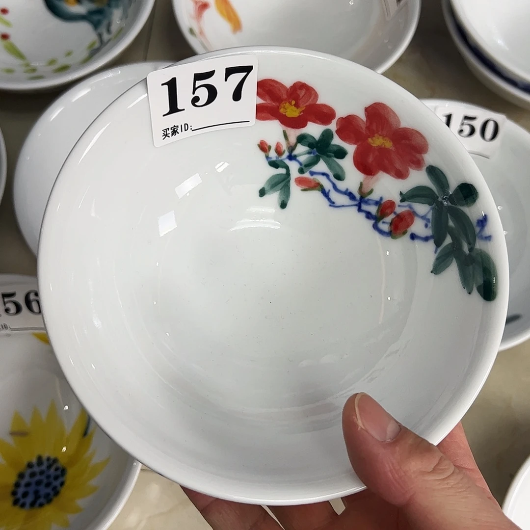 瓷片景德镇陶瓷手工手绘制作