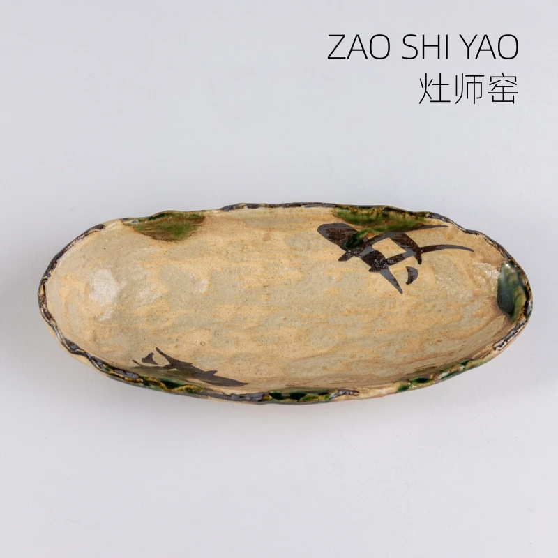 日本进口灶师窑线部堶圆钵