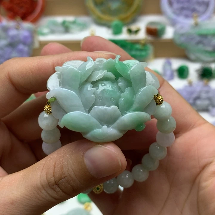 颈饰未镶嵌翡翠翡翠
