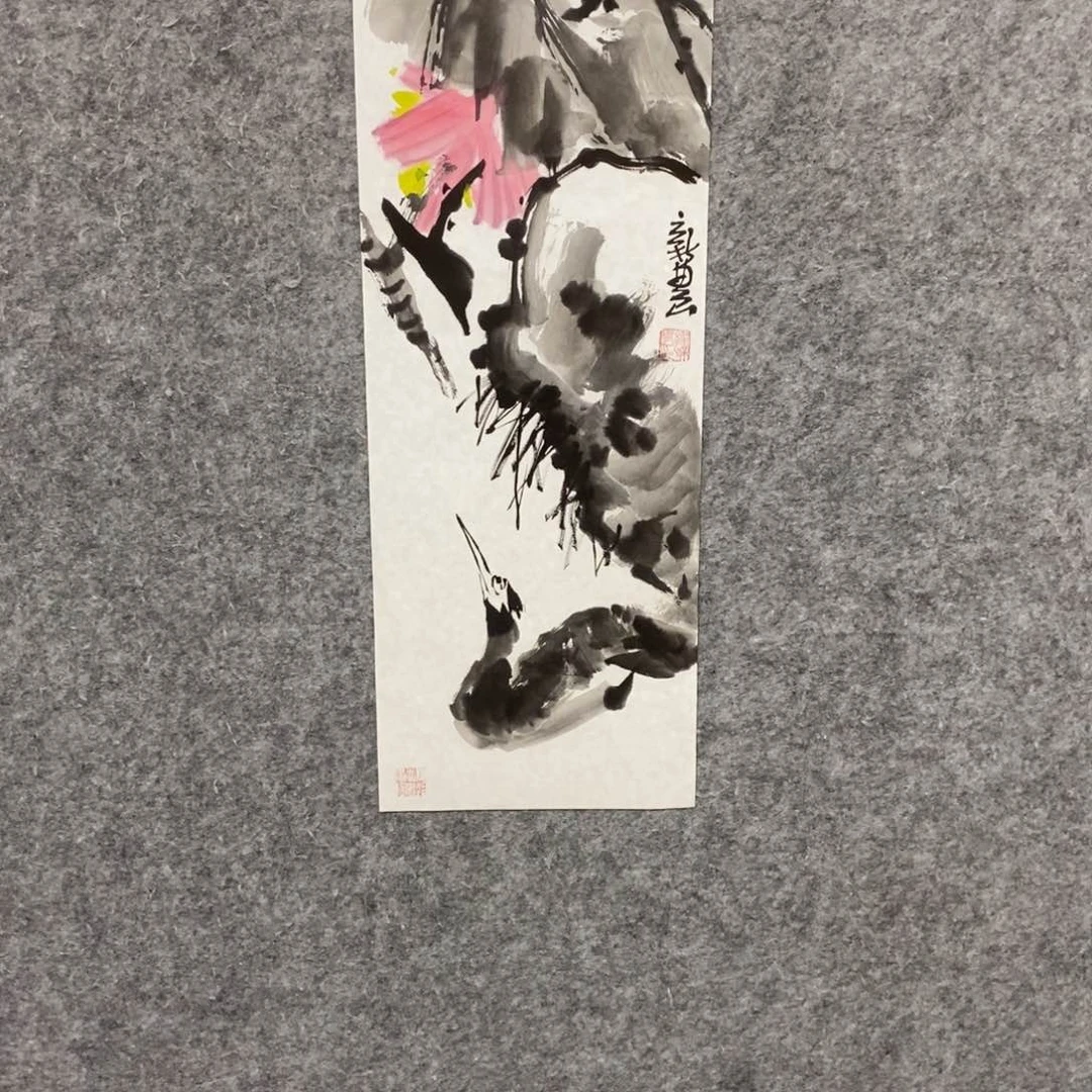 国画缪新龙国画花鸟作品