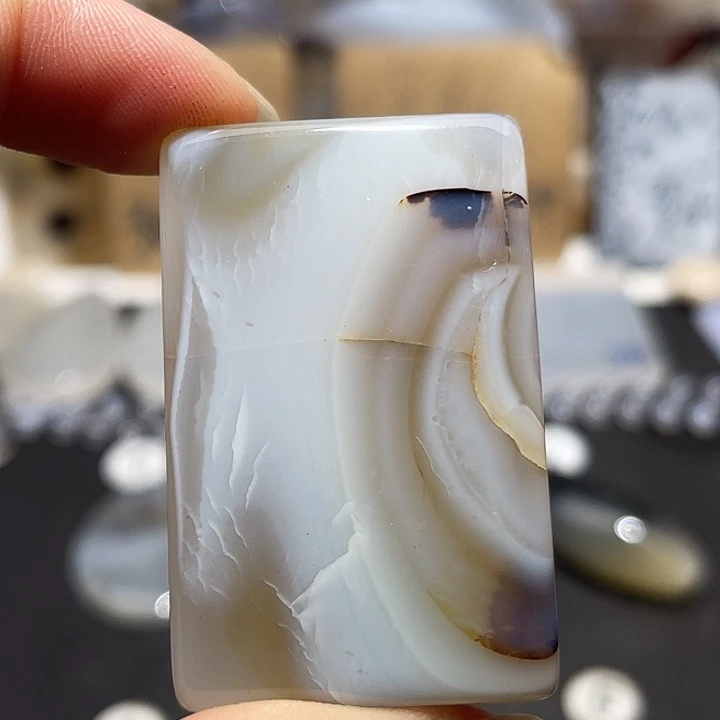 玛瑙/玉髓未镶嵌吊坠(不含链)