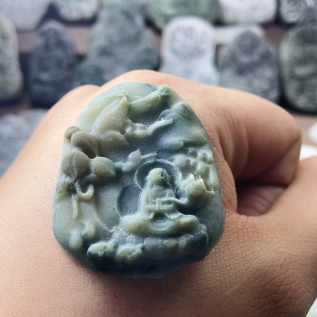 定制翡翠未镶嵌全包