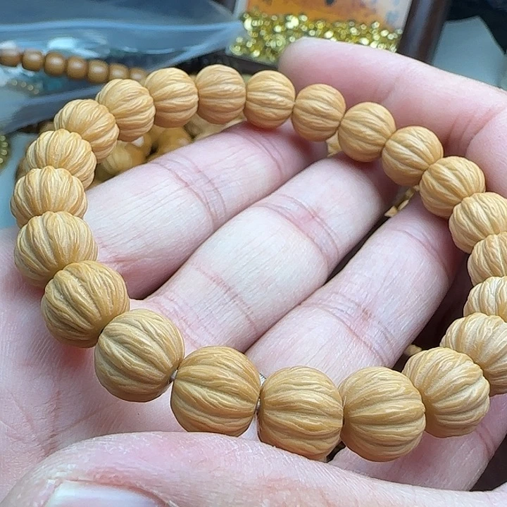 猴头核桃手串全品精工龙纹小瓜珠尺寸11+mm