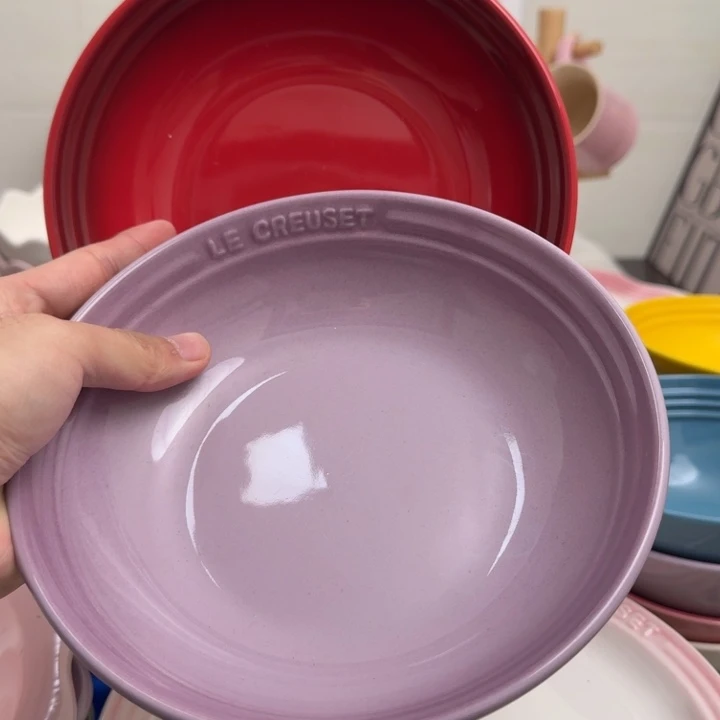 微瑕2个7英寸燕麦盘