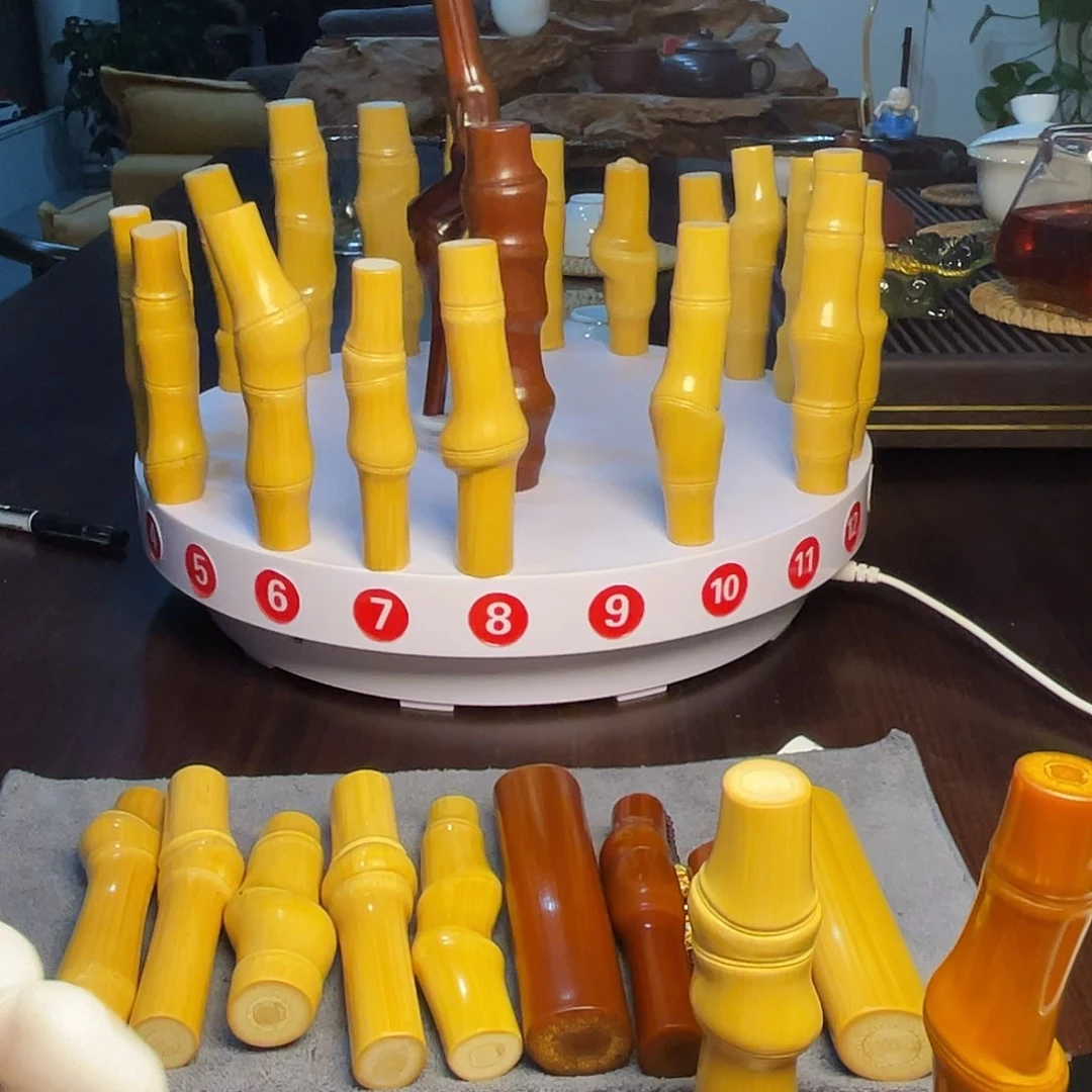 竹小***风实心玉竹精品手把