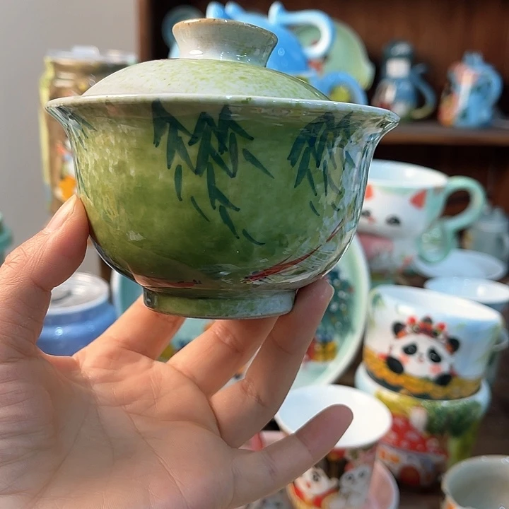 陶景德镇釉下手绘陶瓷