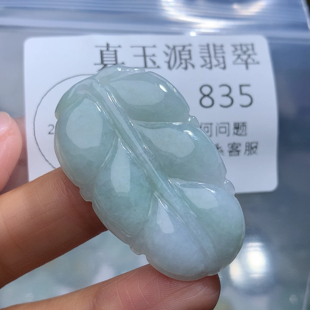 翡翠未镶嵌颈饰835