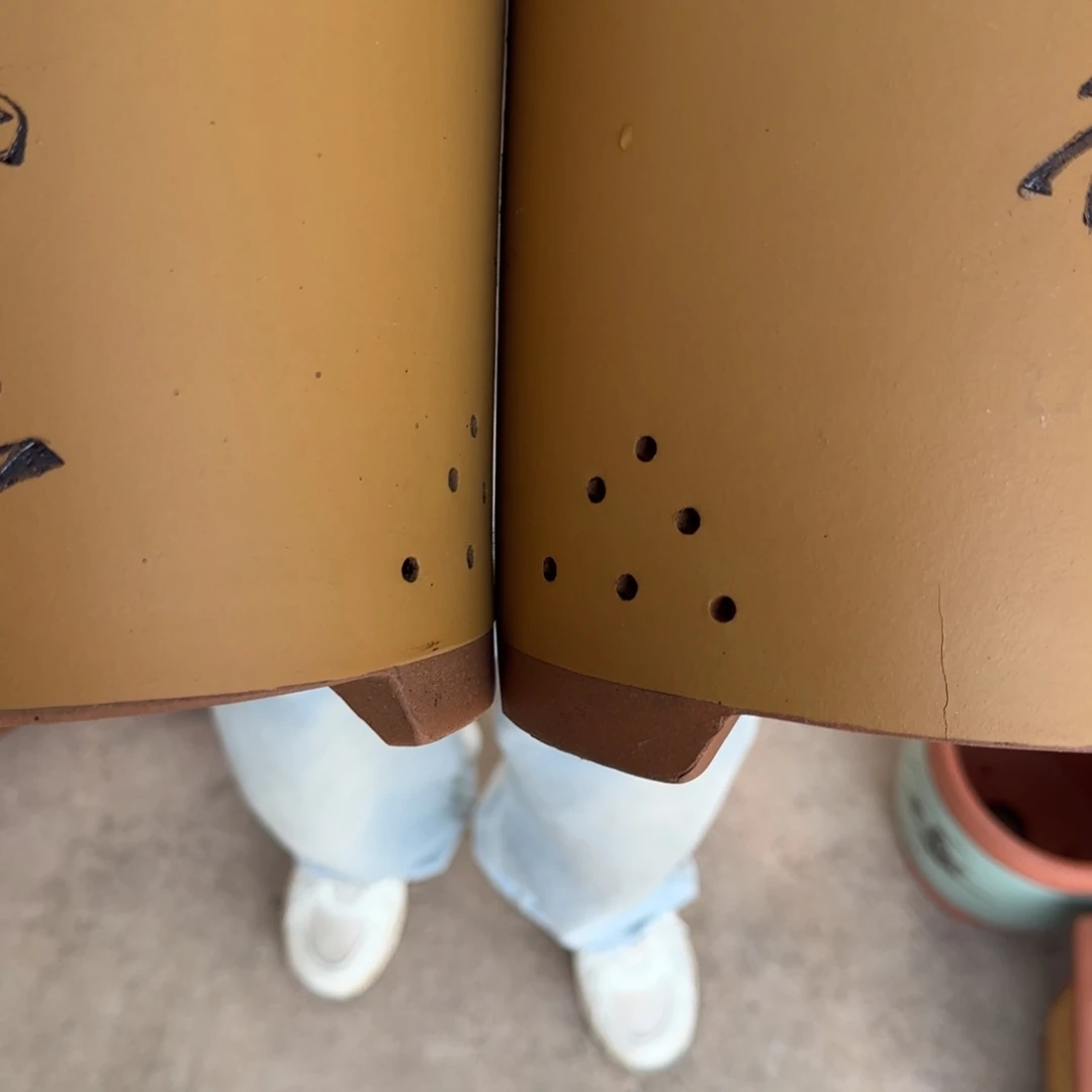 紫砂花盆口径14.17口径