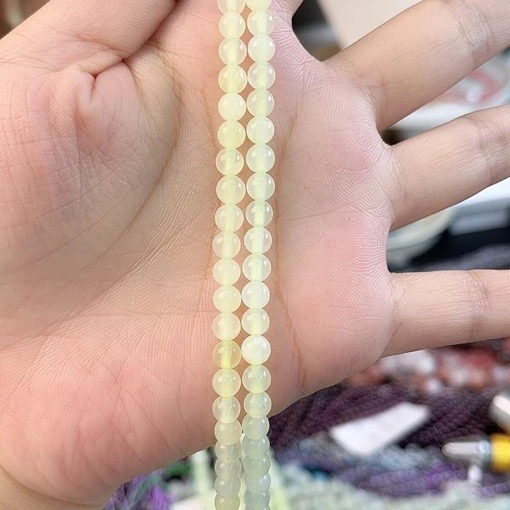 玛瑙/玉髓手链合金396岫玉4