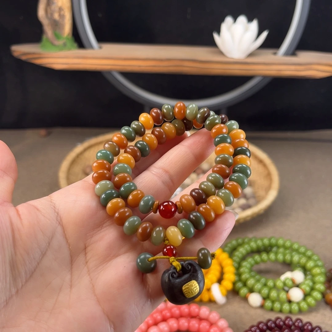 白玉菩提手串菩提