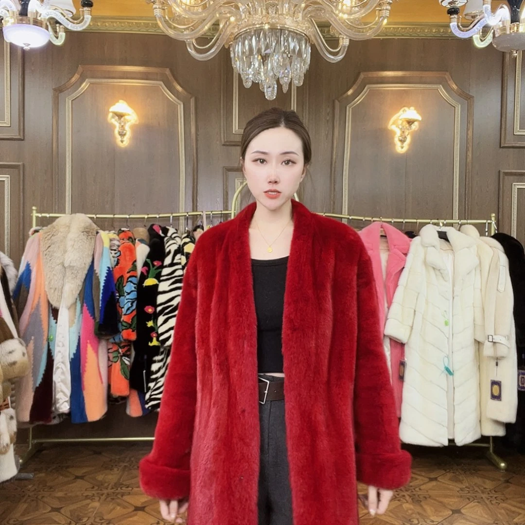 貂皮大衣时尚潮流