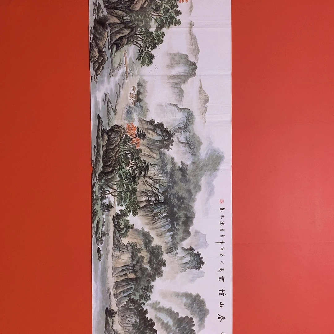 国画花鸟作品山水作品