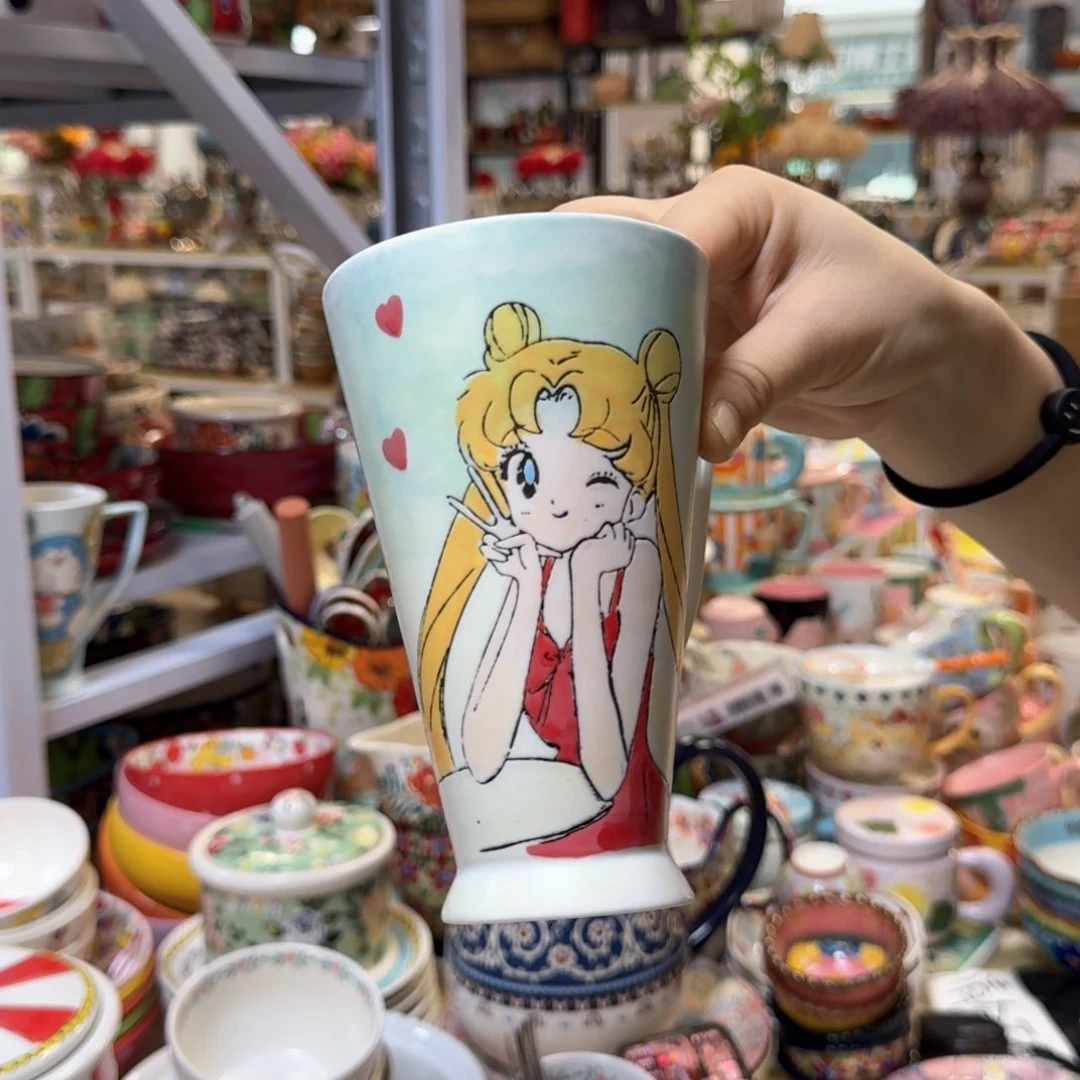 陶瓷美少女战士大马克杯一只看图