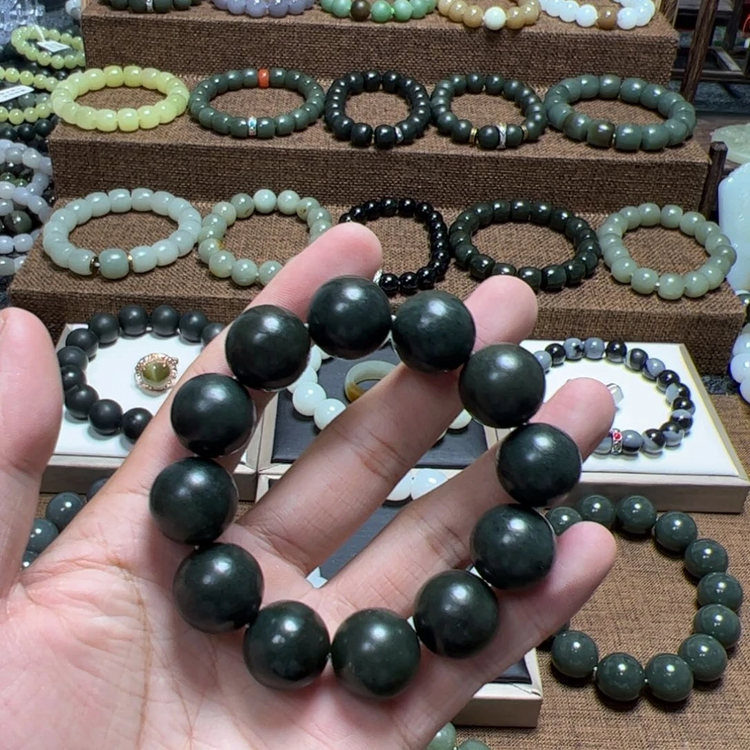 未镶嵌手链和田玉（糖玉）