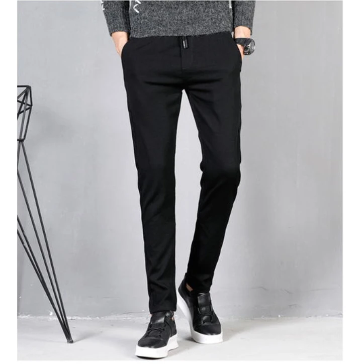 【机哥推荐】男士黑色牛仔裤z275