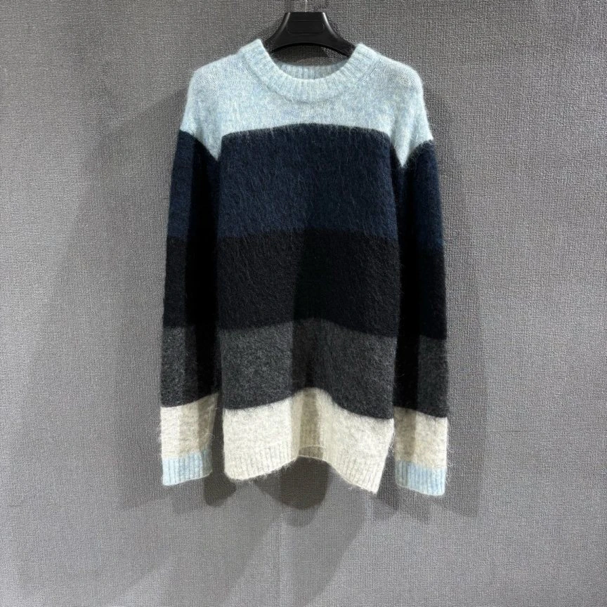 99新 Acne studio （pm）马海毛拼色毛衣 xxs码/4634