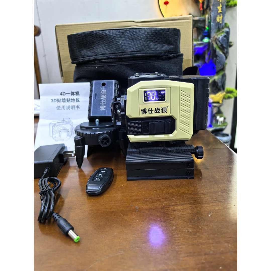 【数码显示】款款博仕战狼8线两电水平仪