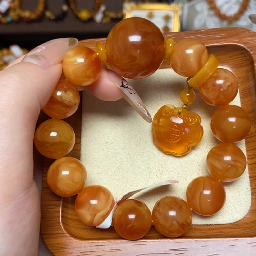 【闪购商品】蜜蜡颈饰未镶嵌